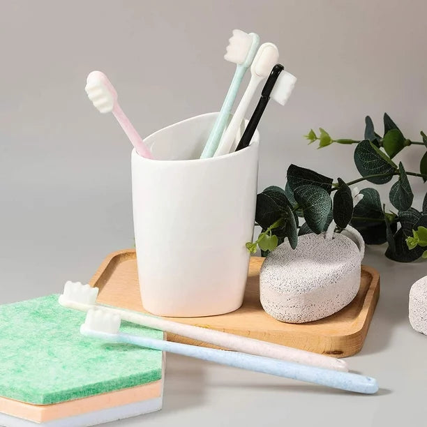 Extra Soft Nano Toothbrush For Sensitive Gums And Teeth.