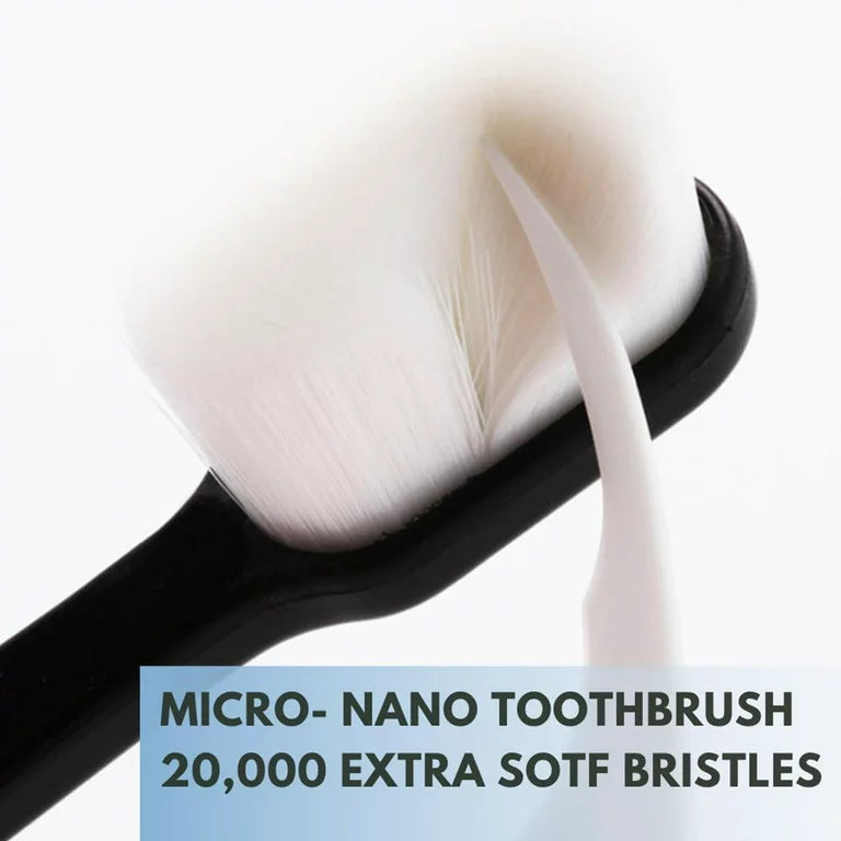 Extra Soft Nano Toothbrush For Sensitive Gums And Teeth.