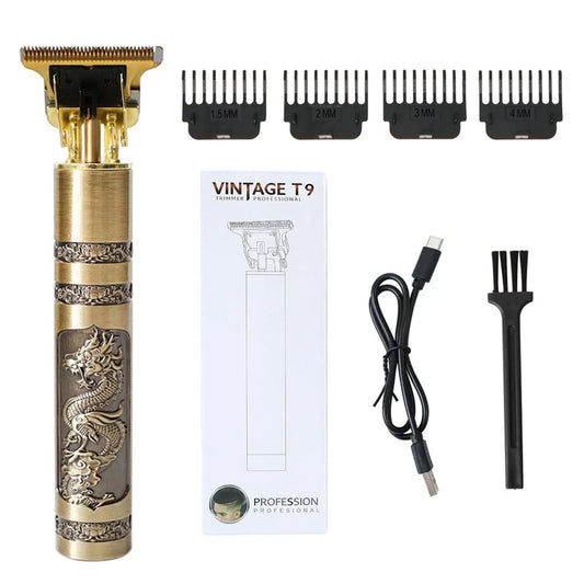 Vintage T9 Hair Cutting Machine Hair Clipper Professional Cutter Trimmer for Men